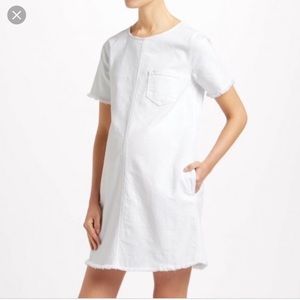 CURRENT/ELLIOTT Frayed Shift Dress